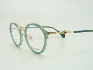 Vivienne Westwood Glasses Green Genuine Frame with Exclusive Case Popular Model - Picture 1 of 6