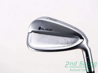 Ping iBlade Single Iron 9 Iron Steel X-Stiff Right Black Dot 36.5in - Image 1 of 4