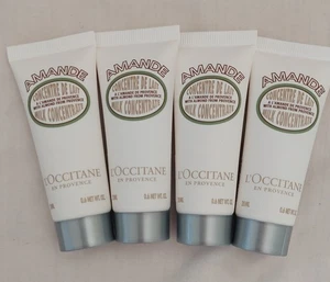 4 L'occitane Amande Almond Milk Concentrate Lotion 0.6 oz 20 ml Travel Size - Picture 1 of 2