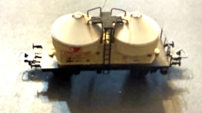 Vintage Lima HO Wagon Silos Citerne SMTS Transport Train Rail Road car - Image 1 of 4