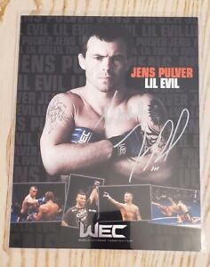 UFC WEC Jens Pulver 8.5 X 11 Autograph