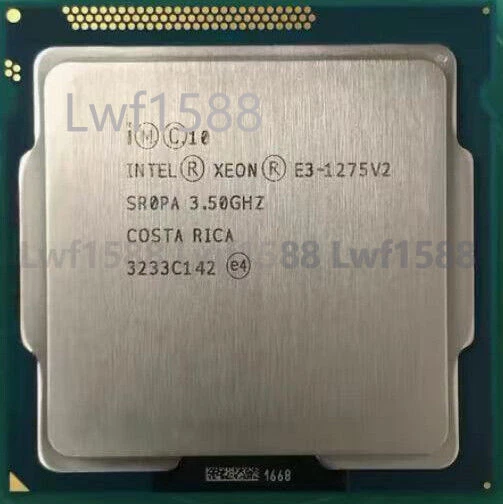Procesador CPU Intel Xeon E3-1275 V2 4 núcleos 8 hilos 3,5 GHz SR0PA LGA1155  Foto 1 de 1
