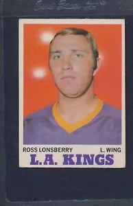 1970/71 OPC O-Pee-Chee #037 Ross Lonsberry Kings VG/EX *21 - Picture 1 of 1