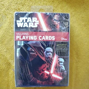Carte da gioco Star Wars Il Risveglio della Forza Villains Tema Edizione da collezione NUOVE - Foto 1 di 5