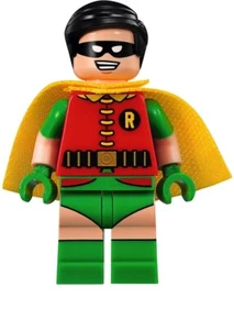 sh0234 Lego DC Batman Classic TV Series 76052 - Classic Robin Minifigure - New - Picture 1 of 3