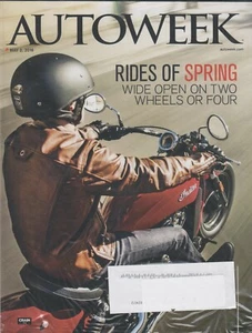 Autoweek May 2, 2016 Rides of Spring - Wide Open on Two or Four Wheels Magazine: - Picture 1 of 1