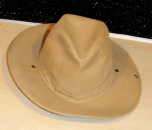 San Diego Zoo Wild Animal Park Adventure Safari Hat Khaki Size Mens Large USA - Picture 1 of 6
