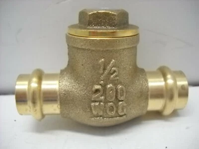LEGEND VALVE 1/2 P-451NO LEAD PRESS CHECK, 200 WOG, PRESS X PRESS VALVE - Image 1 of 3