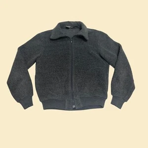 80s grey size L fleece jacket by Pacific Trail, vintage outdoors zip up jacket - Picture 1 of 9