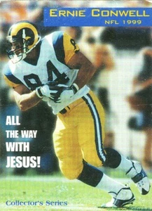 RARE-0DDBALL COLLECTOR'S-SERIES Ernie Conwell RAMS Washington Huskies - Picture 1 of 1