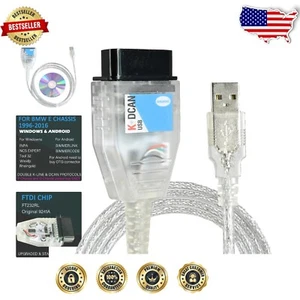 Original FTDI BMW INPA K+DCAN with Remote Assistance - Car Diagnostic Solution - Bild 1 von 11