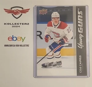 π₯2021-22 Upper Deck Series 1 Cole Caufield Young Guns Oversized Jumbo RC 201 - Picture 1 of 1