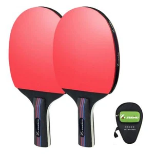 Raqueta de Ping Pong Profesional de Goma Alta Elástica para Principiantes X8H7 - Imagen 1 de 14