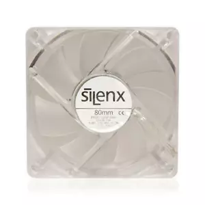 SilenX EFX-08-15B 80 mm. Led Fluid Dynamic Bearing Fan- Blue - Picture 1 of 1
