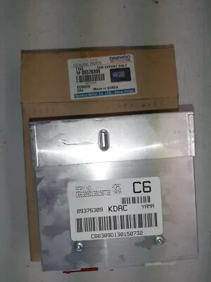 09376309 centralina motore nuova originale per Daewoo NUBIRA 1.6 16V - Immagine 1 di 2