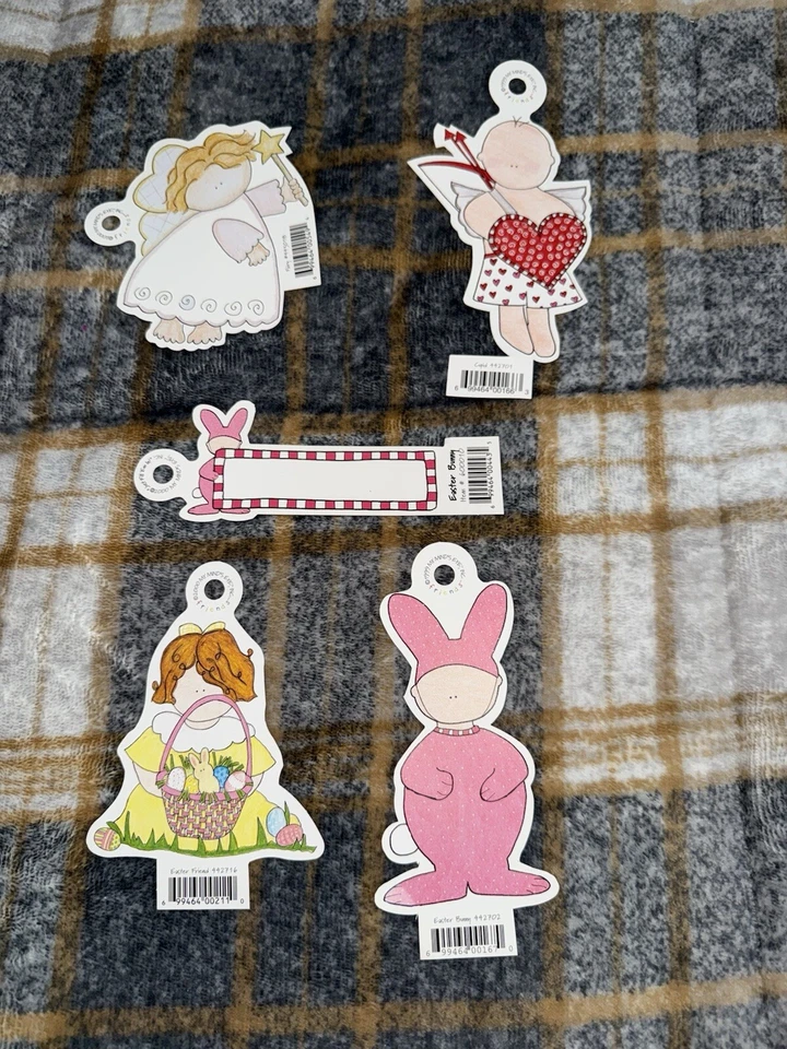 🩷 Lote # 18 Álbum de recortes Amigos Mi mente Ojo Conejo de Pascua San Valentín Cupido Hada Foto 1 de 1