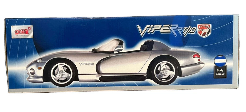 1:12 Anson Dodge Viper RT/10 LE 1/3.999 azul con rayas blancas Foto 1 de 4