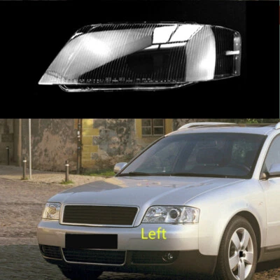 Cubierta de lente transparente para faros laterales izquierdo audi a6 s6 1998-2001 reemplazo Foto 1 de 4