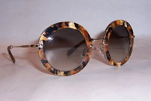 NUEVAS GAFAS DE SOL MIU MIU MU 13N DHF0A7 GRIS HABANA AUTÉNTICAS 13NS - Imagen 1 de 8