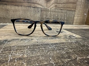 Monturas de gafas cuadradas Ray-Ban RB7074 5365 unisex mate Habana solo 52-18-145 - Imagen 1 de 10