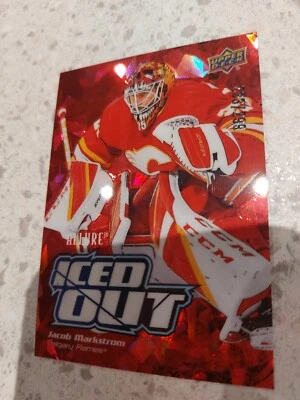 Jacob Markstrom Iced Out Red 233/299 🔥🇨🇦 - Image 1 of 4