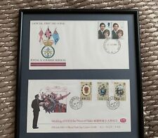 Framed Postal & Courier Services First Day Official Cover 1981 Royal Wedding HK