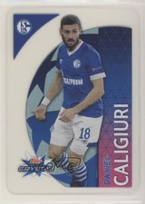 2018-19 Topps Crystal UEFA Champions League Daniel Caligiuri #28 Rookie RC