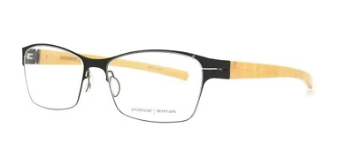 Prodesign Denmark Eyeglasses genuine natural wood 6136 6011 53-17-135 GG - Image 1 of 4