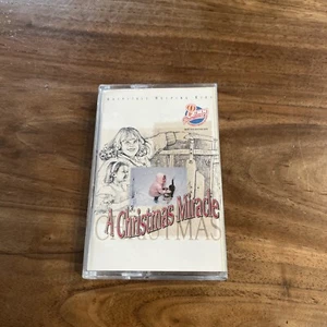 A Christmas Miracle 1998 Cassette Tape Brand New Sealed Hospitals Helping Kids - Picture 1 of 3