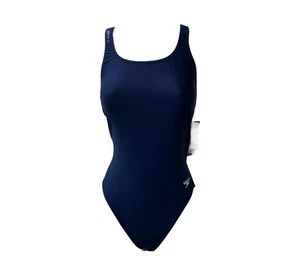 NUOVO Speedo One Piece Costume da Bagno Donna 12 38 Team Navy ProLT Superpro A Donna - Foto 1 di 4