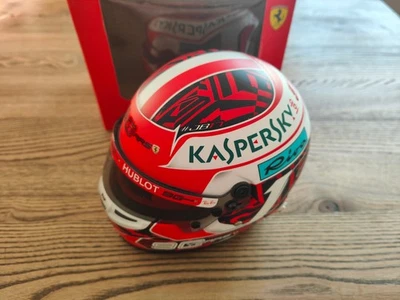 Leclerc Ferrari Spa Belgian GP F1 Formula 1 2019 Bell 1/2 Helmet Helmet - Image 1 of 4