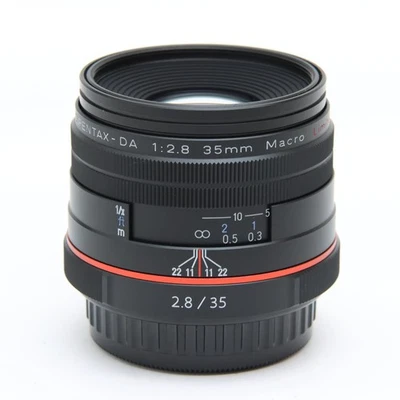 Pentax HD DA 35mm F/2.8 Macro Limited Preto (montagem APS-C / K) -Quase em perfeito estado- #267 - Imagem 1 de 4
