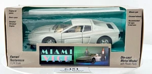 Bburago - Miami Vice Ferrari Testarossa 1984 - Die-cast metal model - 1/24 scale - Picture 1 of 10