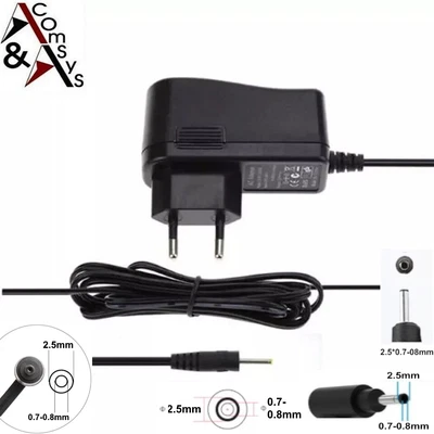 Netzteil Trafo Ladegerät 5V / 6V 3A Stecker Space Tablet PC Hohlstecker 2.5*0.8 - Bild 1 von 4