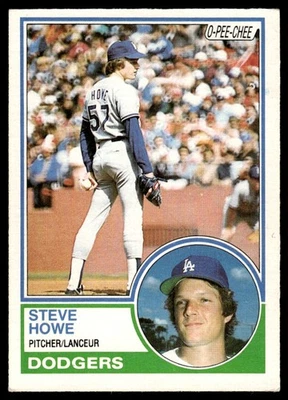 1983 O-Pee-Chee Steve Howe Los Angeles Dodgers #170 - Image 1 of 2