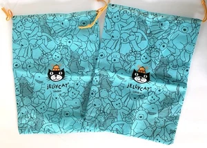 2 Jellycat London blau Kordelzugbeutel 11,5” x 15,5” Beutel nur Staubbeutel - Bild 1 von 3