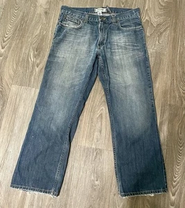 American Rags Jeans Mens Size 34x30 100% Cotton Denim Blue Jeans Douglas Fit - Picture 1 of 15