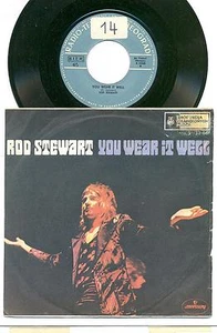 🔴ROD STEWART  You wear it well/Twistin' the night 1972 YUGO 7'' 🔴FREE SHIPPING - Picture 1 of 1
