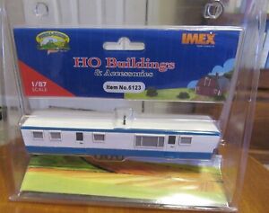 Imex 6123 1958 GREAT LAKES TRAILER Mobile Home Ready to Use HO Scale