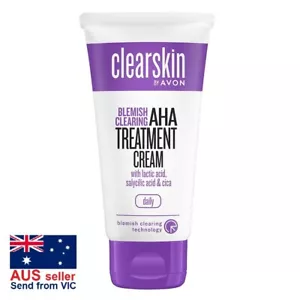 Avon Clearskin Blemish Clearing AHA Treatment Cream FREE SHIPPING 50ml in Box - Picture 1 of 3