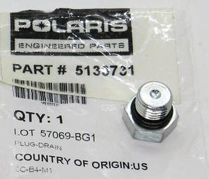 5415598 Polaris Gearcase Drain Plug for ATP RANGER RZR 2004-2015 - Bild 1 von 1