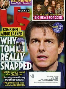 Us Weekly Magazine Issue 1 January 4, 2021 Why Tom Cruise Really Snapped - Picture 1 of 2