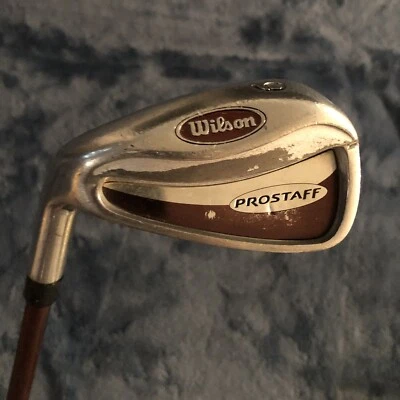 Wilson ProStaff 6 Iron Men Flex Mid Launch Golf Pride Grip LH Left Handed - Image 1 of 4
