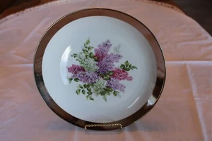 Schumann Arzberg Large Vintage Lilac Porcelain Decorative China Plate - Picture 1 of 12