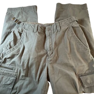 REI Army green cargo pants 32x30 Minor stain at the bottom of the leg. - Picture 1 of 11