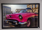 Gerahmtes Wandbild, Foto, Fotodruck, Deko, Vintage Autos, 41 x 61 cm