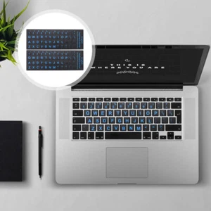 6 Pcs Aufkleber Für Computertastaturen Universelle Englische Tastaturaufkleber - Bild 1 von 10
