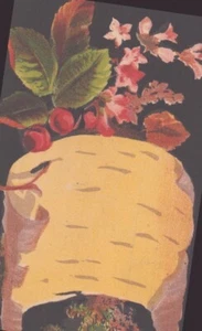 Tarjeta Victoriana - Floral - 4.25" x 2.5" - Imagen 1 de 1