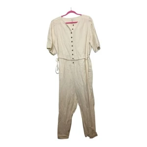Damen Madewell Leinenmischung Jumpsuit, Gr. XXL - Bild 1 von 4