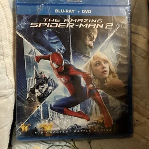 The Amazing Spider-man 2 (Blu-ray 3D, Blu-ray, DVD, 2014) NEW Sealed - Picture 1 of 2